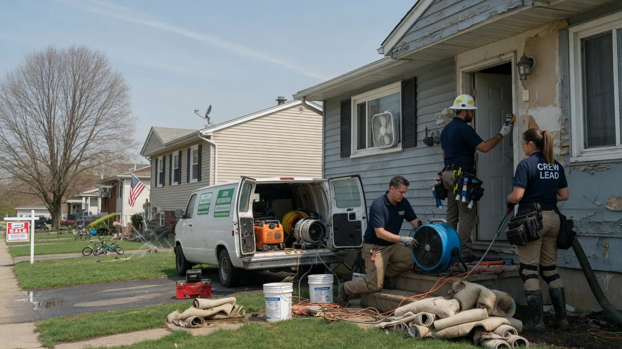 Flood Cleanup in Blooming Grove, TX near me